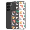Cute Cartoon Animals Samsung Clear Case
