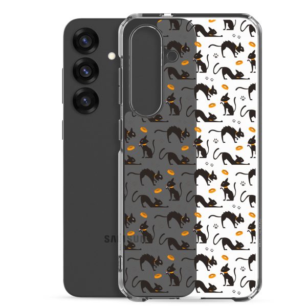 clear-case-for-samsung-samsung-galaxy-s25-plus-case-with-phone-6a38ff116f26d.jpg Halloween Seamless Cat Samsung Clear Case