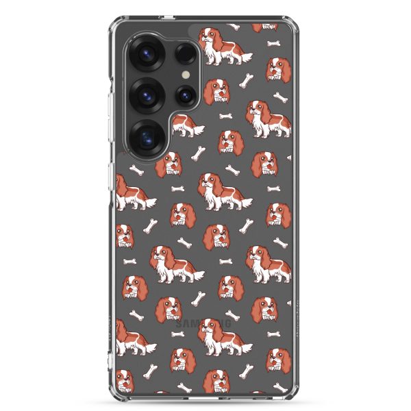 Cavalier Dog Samsung Clear Case