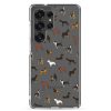 Dog Breeds Samsung Clear Case