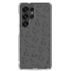 Cat Outline Samsung Clear Case
