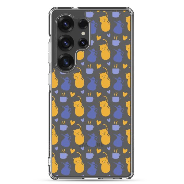 clear-case-for-samsung-samsung-galaxy-s25-ultra-case-on-phone-6a1e7c2046b9b.jpg Tea and Cat Samsung Clear Case