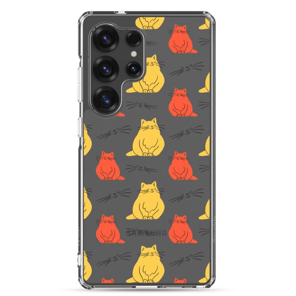clear-case-for-samsung-samsung-galaxy-s25-ultra-case-on-phone-6a1e7c8ddafac.jpg Abstract Colorful Cats Samsung Clear Case