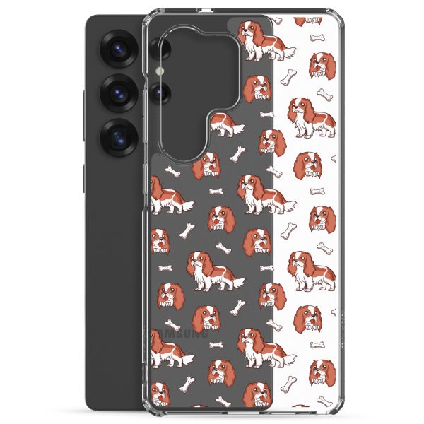 Cavalier Dog Samsung Clear Case