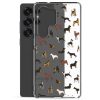 Dog Breeds Samsung Clear Case