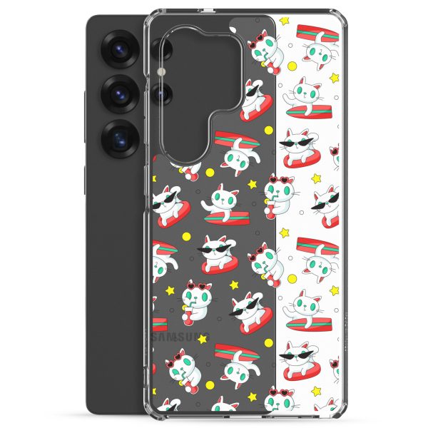 clear-case-for-samsung-samsung-galaxy-s25-ultra-case-with-phone-6a1e7bb3818d4.jpg Cat Surfing Samsung Clear Case