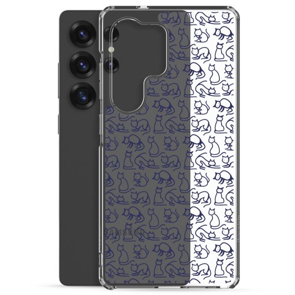 clear-case-for-samsung-samsung-galaxy-s25-ultra-case-with-phone-6a38fcb085812.jpg Simple Cat Outlines Samsung Clear Case