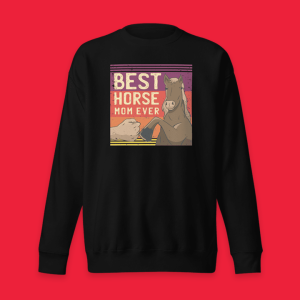 Abstract Horse Sweatshirt