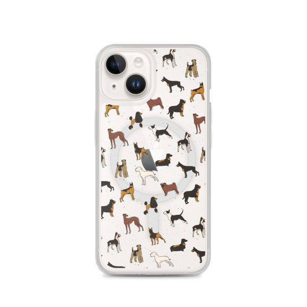 Dog Breeds iPhone MagSafe Clear Case