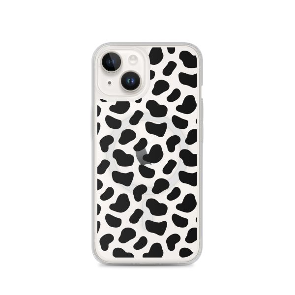 magsafe-clear-case-for-iphone-iphone-14-front-6a1d76fe7bddd.jpg Dalmatian Dog iPhone MagSafe Clear Case