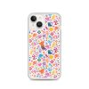 Colorful Animals and Heart iPhone MagSafe Clear Case