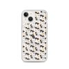 Halloween Seamless Cat iPhone MagSafe Clear Case