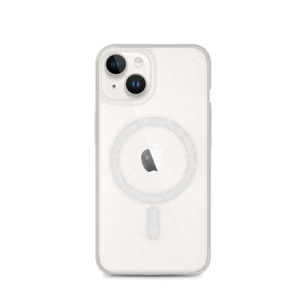 Illustrated Unicorn iPhone MagSafe Clear Case