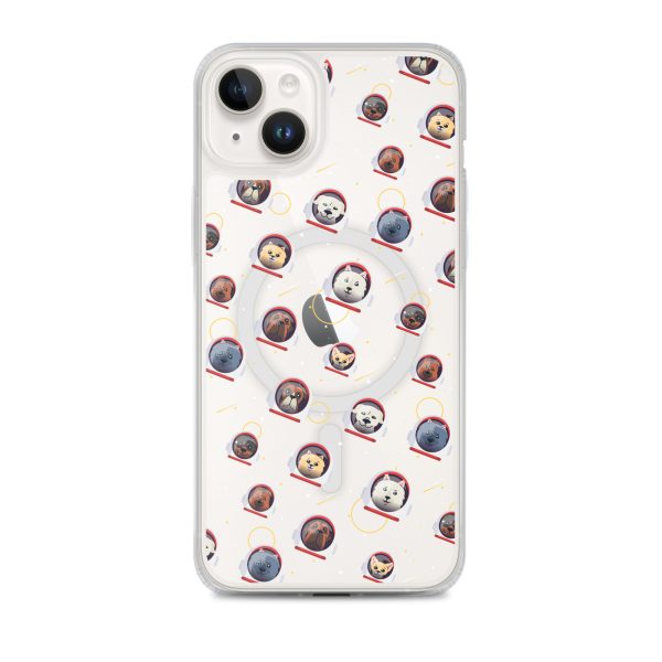 magsafe-clear-case-for-iphone-iphone-14-plus-front-6a1d76ba77559.jpg Space Dogs iPhone MagSafe Clear Case