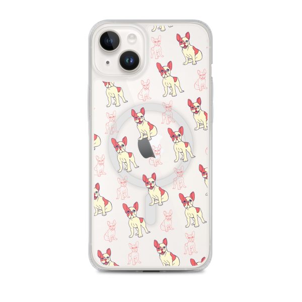 magsafe-clear-case-for-iphone-iphone-14-plus-front-6a1d76d7975c2.jpg French Bulldog iPhone MagSafe Clear Case
