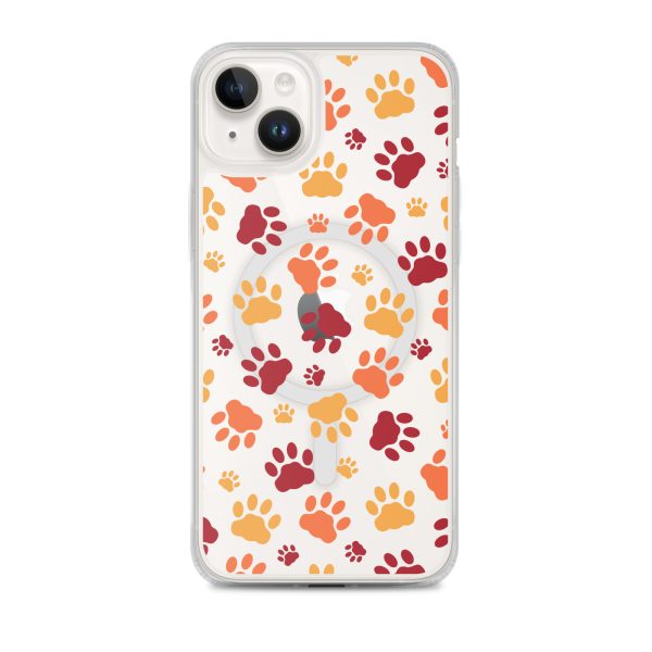 magsafe-clear-case-for-iphone-iphone-14-plus-front-6a1d781435a22.jpg Cat Paws iPhone MagSafe Clear Case