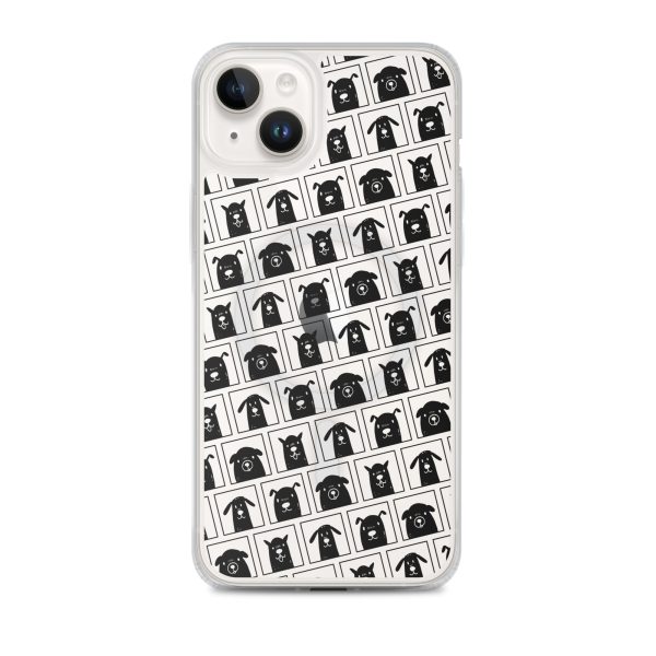 magsafe-clear-case-for-iphone-iphone-14-plus-front-6a1db12c9e9a9.jpg Black Dogs iPhone MagSafe Clear Case