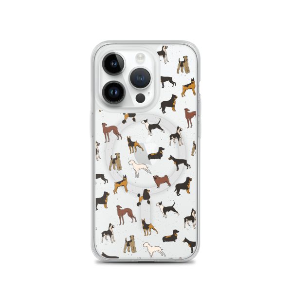 Dog Breeds iPhone MagSafe Clear Case