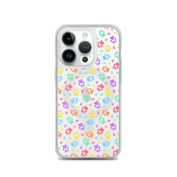 magsafe-clear-case-for-iphone-iphone-14-pro-front-6a1d74edc308e.jpg Puppy Paw Prints iPhone MagSafe Clear Case