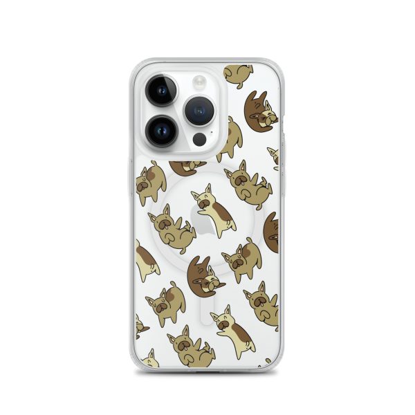 magsafe-clear-case-for-iphone-iphone-14-pro-front-6a1d764d0ccc0.jpg French Bulldog iPhone MagSafe Clear Case