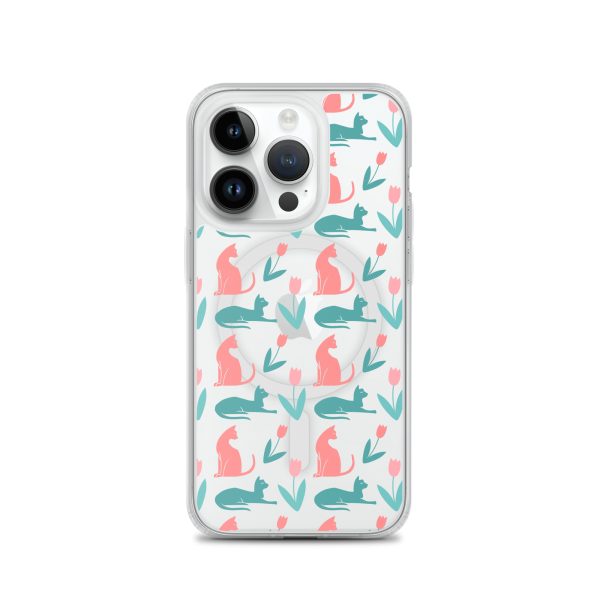 magsafe-clear-case-for-iphone-iphone-14-pro-front-6a1d776304e01.jpg Cat Silhouettes iPhone MagSafe Clear Case