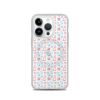 Cats and Flowers Doodle iPhone MagSafe Clear Case