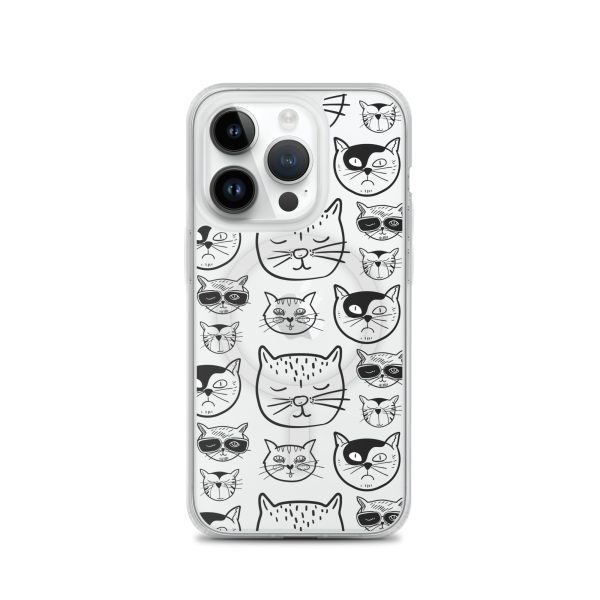 magsafe-clear-case-for-iphone-iphone-14-pro-front-6a1d7f8caee93.jpg Cartoonish Cat iPhone MagSafe Clear Case
