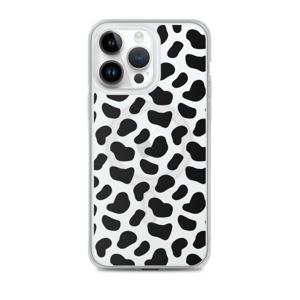 magsafe-clear-case-for-iphone-iphone-14-pro-max-front-6a1d76fe7b034.jpg Dalmatian Dog iPhone MagSafe Clear Case