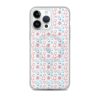 Cats and Flowers Doodle iPhone MagSafe Clear Case