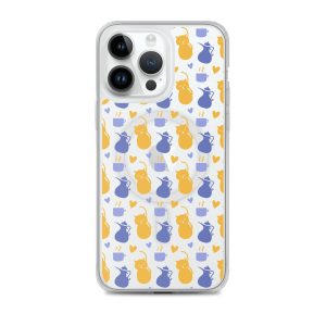 magsafe-clear-case-for-iphone-iphone-14-pro-max-front-6a1d793a11dc4.jpg Tea and Cat iPhone MagSafe Clear Case