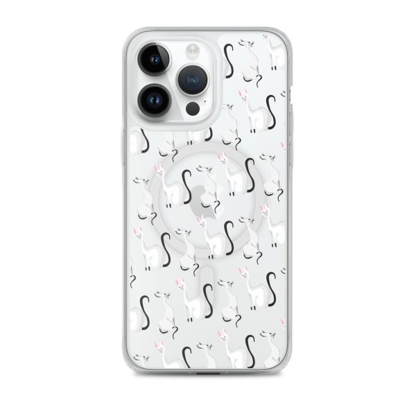 magsafe-clear-case-for-iphone-iphone-14-pro-max-front-6a1d79820c8b3.jpg Classy Cats iPhone MagSafe Clear Case
