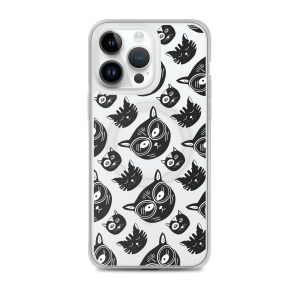 magsafe-clear-case-for-iphone-iphone-14-pro-max-front-6a1d79f8e66a7.jpg Funky Cats iPhone MagSafe Clear Case