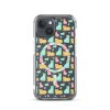 Cat Cute Colorful iPhone MagSafe Clear Case