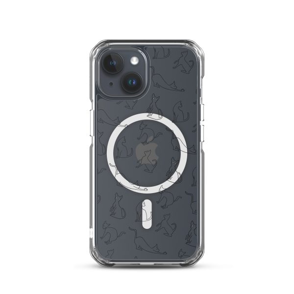 magsafe-clear-case-for-iphone-iphone-15-front-6a1d77e2601b2.jpg Cat Outline iPhone MagSafe Clear Case
