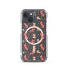Cat Silhouettes iPhone MagSafe Clear Case