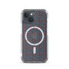 Cats and Flowers Doodle iPhone MagSafe Clear Case