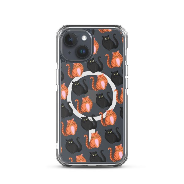 magsafe-clear-case-for-iphone-iphone-15-front-6a1d79c3bd09c.jpg Cute Cat iPhone MagSafe Clear Case