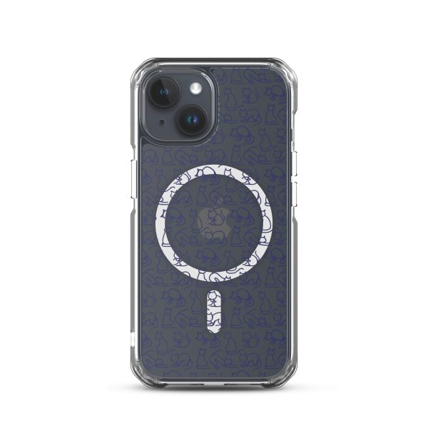 magsafe-clear-case-for-iphone-iphone-15-front-6a38fc80baf5b.jpg Simple Cat Outlines iPhone MagSafe Clear Case