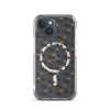 Halloween Seamless Cat iPhone MagSafe Clear Case