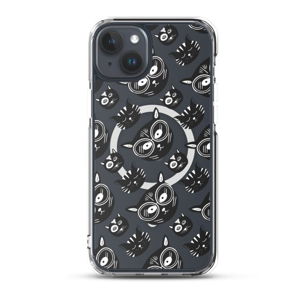 magsafe-clear-case-for-iphone-iphone-15-plus-front-6a1d79f8e73e8.jpg Funky Cats iPhone MagSafe Clear Case