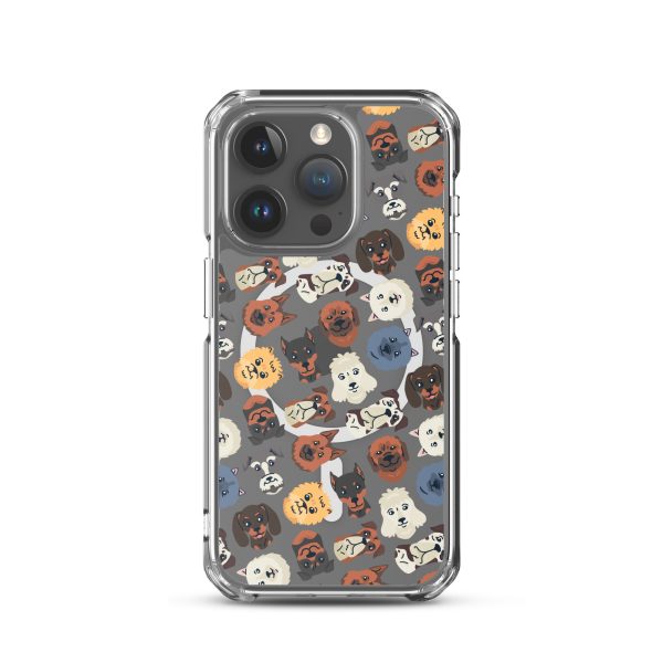 magsafe-clear-case-for-iphone-iphone-15-pro-front-6a1d75d87e3d8.jpg Dog Heads Seamless iPhone MagSafe Clear Case