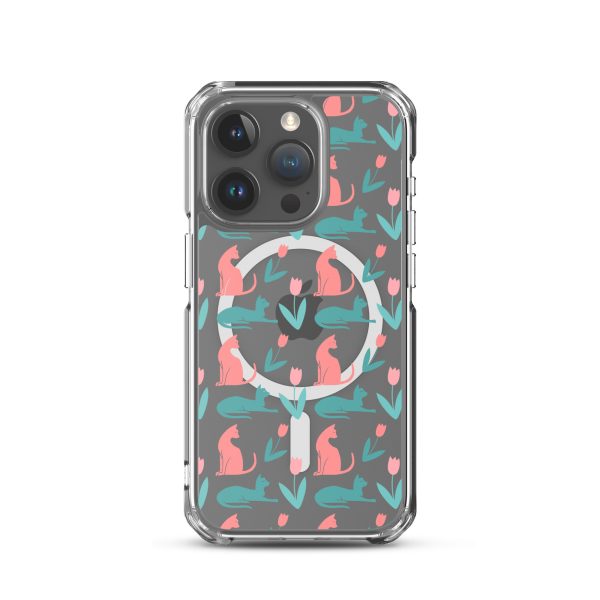 magsafe-clear-case-for-iphone-iphone-15-pro-front-6a1d77630517f.jpg Cat Silhouettes iPhone MagSafe Clear Case