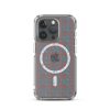 Cats and Flowers Doodle iPhone MagSafe Clear Case
