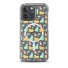 Cat Cute Colorful iPhone MagSafe Clear Case