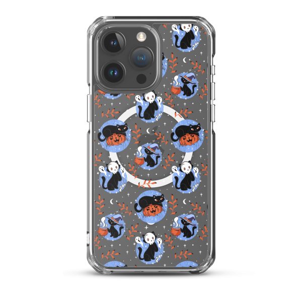 magsafe-clear-case-for-iphone-iphone-15-pro-max-front-6a1d78e15f557.jpg Halloween Cats iPhone MagSafe Clear Case