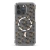 Halloween Seamless Cat iPhone MagSafe Clear Case