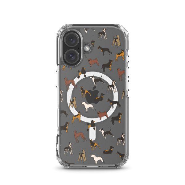 Dog Breeds iPhone MagSafe Clear Case