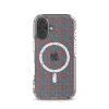 Cats and Flowers Doodle iPhone MagSafe Clear Case