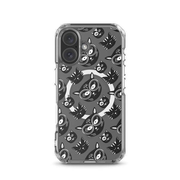 magsafe-clear-case-for-iphone-iphone-16-front-6a1d79f8e7821.jpg Funky Cats iPhone MagSafe Clear Case
