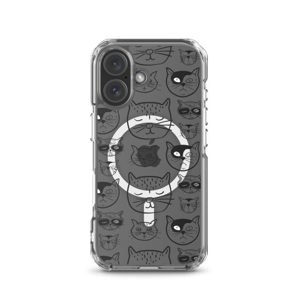 magsafe-clear-case-for-iphone-iphone-16-front-6a1d7f8caf372.jpg Cartoonish Cat iPhone MagSafe Clear Case